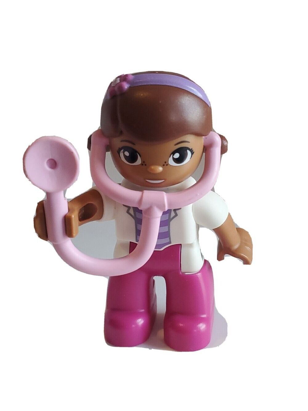 Duplo Replacement Figure Doc Mcstuffins 2.5" Disney Lego Backyard Clinic 10606